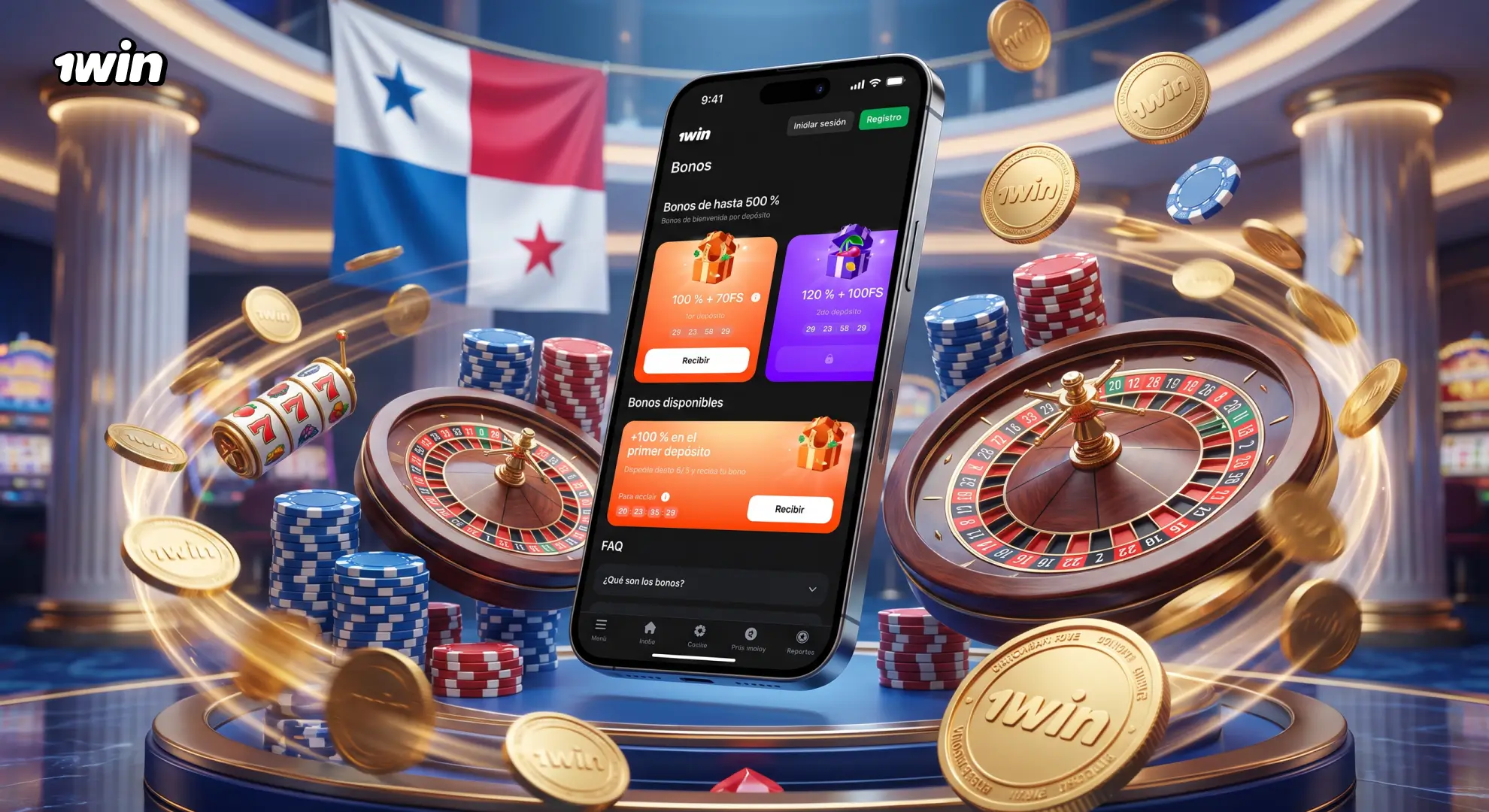 Vales y códigos de promoción de 1win